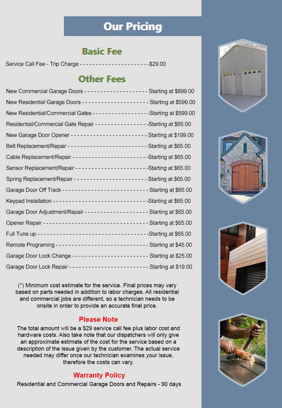 HighTech Garage Door Coral Gables, FL 786-292-0589